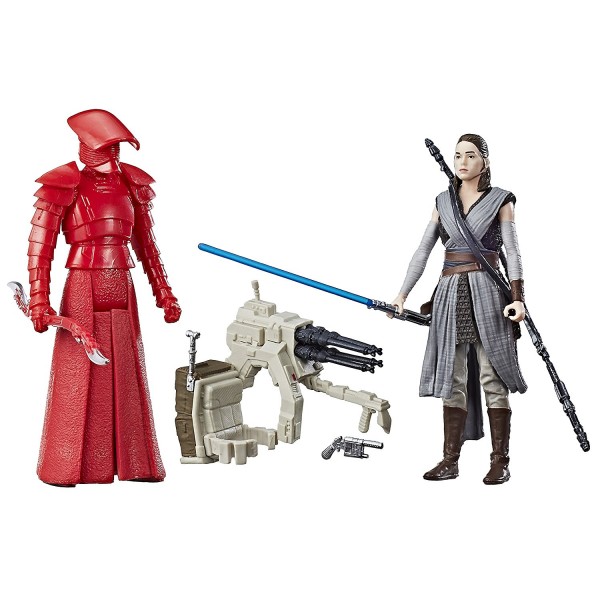 Hasbro Star Wars E8 Figurki Deluxe 2-pak Rey & Elite Praetorian Guard C1242 C1243