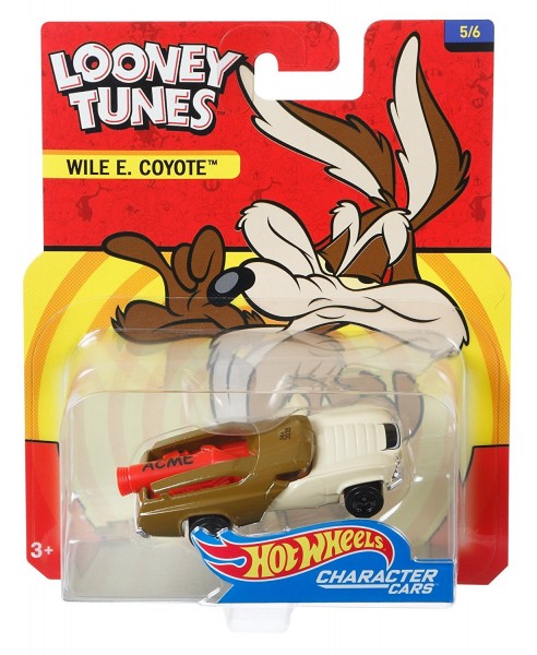Mattel Hot Wheels Autko Looney Tunes Kojot DMH73 DXT13