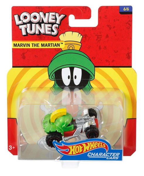 Mattel Hot Wheels Autko Looney Tunes Marsjanin Marvin DMH73 DXT15