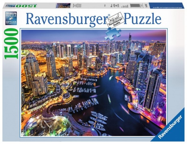 Ravensburger Puzzle 1500 elements Dubaj - Zatoka Perska 163557