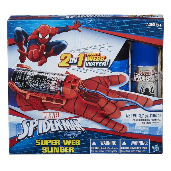 Hasbro Spiderman Rękawica Spidermana z Wyrzutnią 2w1 B9764