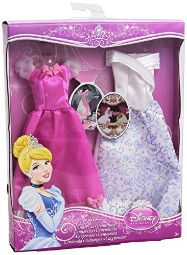 Mattel Disney Sukienki Księżniczki Kopciuszek Y5102 Y5103