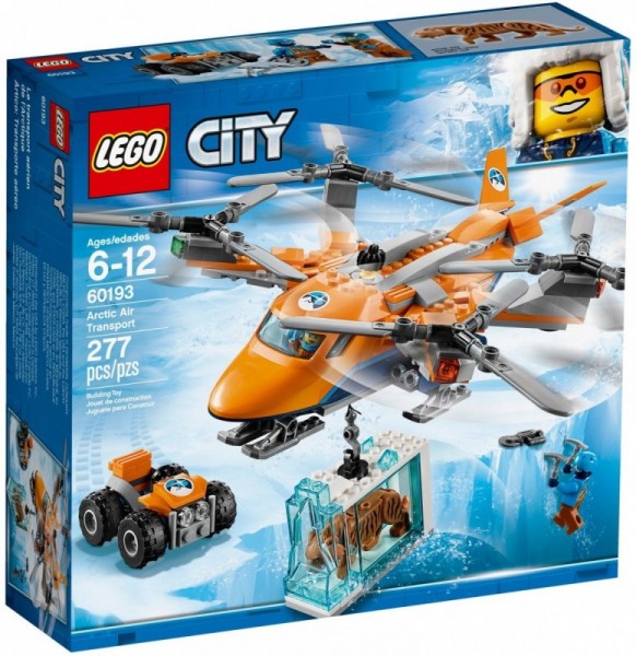 Lego City Arktyczny transport powietrzny 60193