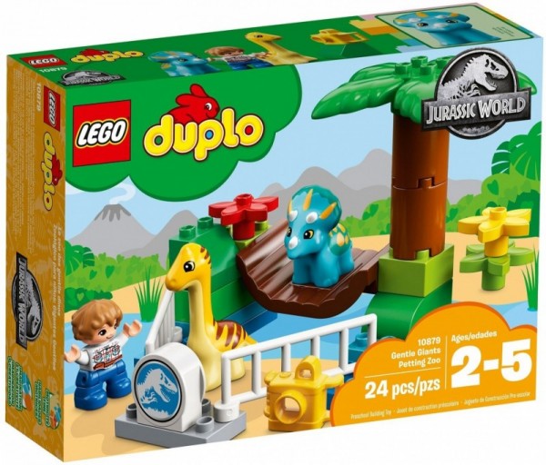 Lego Klocki Duplo Jurassic World Minizoo Łagodne olbrzymy 10879