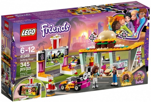 Lego Friends Wyścigowa restauracja 41349