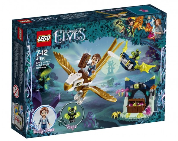 Lego Klocki Elves Emily Jones i ucieczka orła 41190