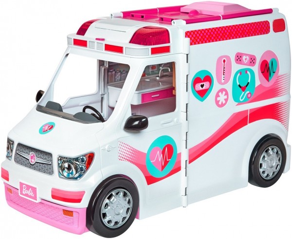 Mattel Barbie Karetka Mobilna klinika FRM19