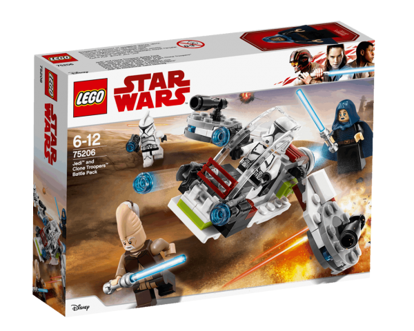 Lego Star Wars Jedi i żołnierze armii klonów 75206