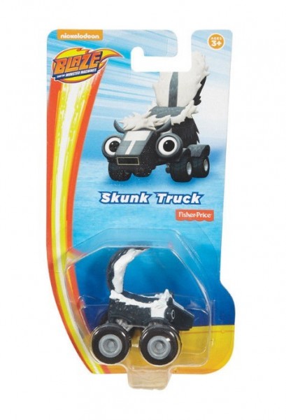 Fisher Price Blaze i Mega Maszyny Małe pojazdy-zwierzęta Skunks DYN46 DYN49