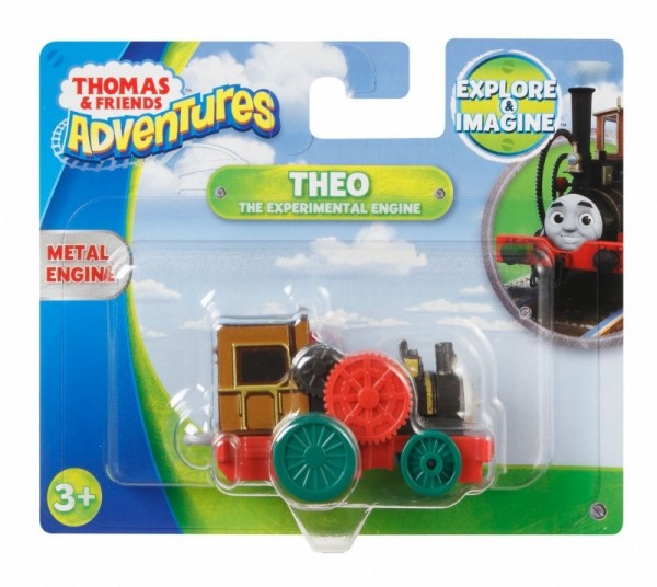 Fisher Price Tomek i Przyjaciele Adventures Mała lokomotywka Theo DWM28 DXR77