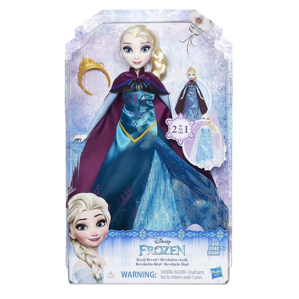 Hasbro Kraina Lodu Frozen Koronacyjna Elsa 2w1 B9203