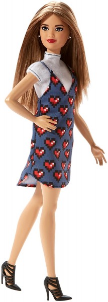 Mattel Barbie Fashionistas Wear Your Heart FBR37 FJF46