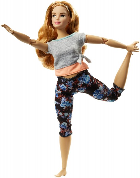 Mattel Barbie Made To Move Gimnastyczka Kwiatowa Joyce FTG80 FTG84