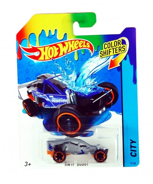Mattel Hot Wheels Samochodzik Zmieniający Kolor Color Shifters Buggy BHR15 CFM36
