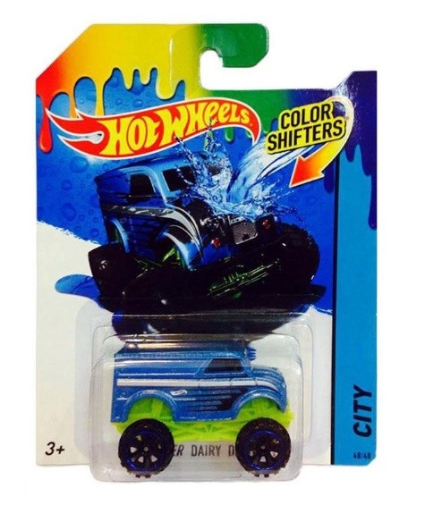 Mattel Hot Wheels Samochodzik Zmieniający Kolor Color Shifters Monster Dairy Delivery BHR15 BHR57