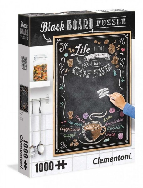 1000 elementów Black Board Coffee 39466