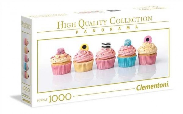 1000 elementów Panorama High Quaity Liquorice Cupcakes 39425