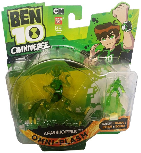 Bandai Ben 10 Omniverse Figurka 10 cm z Mini Figurką Crashopper 36020 32605