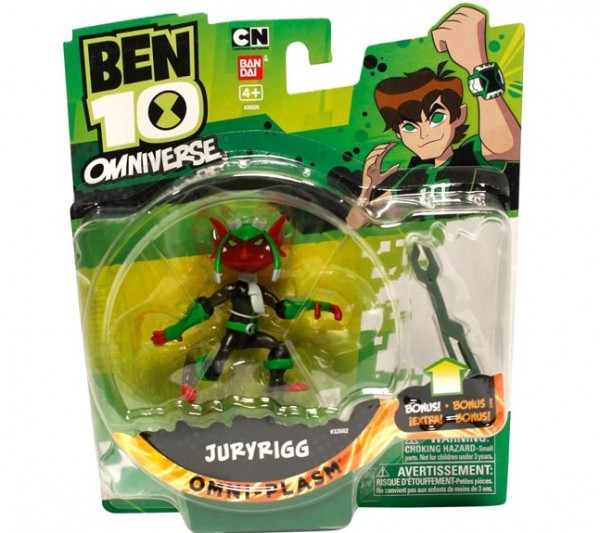 Bandai Ben 10 Omniverse Figurka 10 cm z Mini Figurką Juryrigg 36020 32602