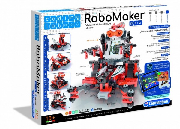 Clementoni Edukacyjne laboratorium robotyki Coding lab Robo Maker 50523