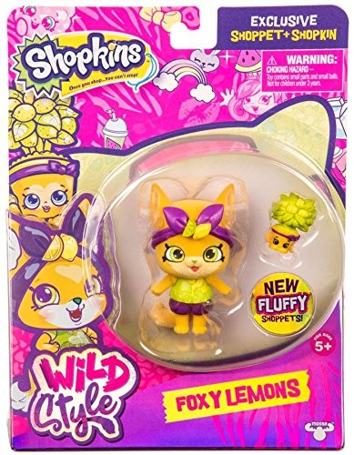 Formatex Shopkins Wild Style S9 Shoppets Foxy Lemon 56696 56967