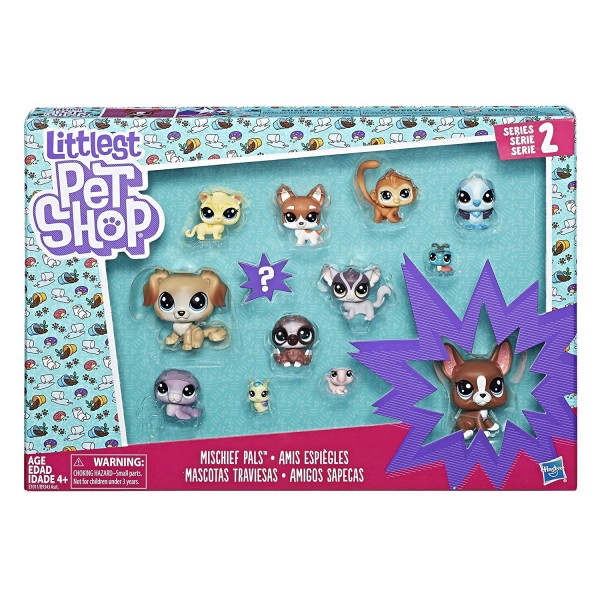 Hasbro Littlest Pet Shop Zestaw 13 Zwierzaków Mischief Pals B9343 E1011