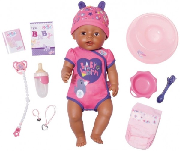 Lalka Baby Born interaktywna Soft Touch etniczna 824382-116718