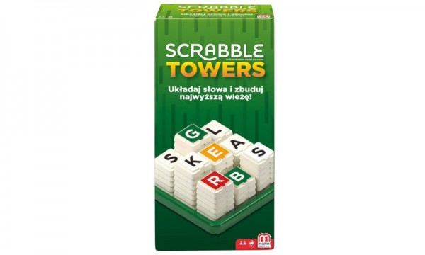 Mattel GA Scrabble Towers GDJ16