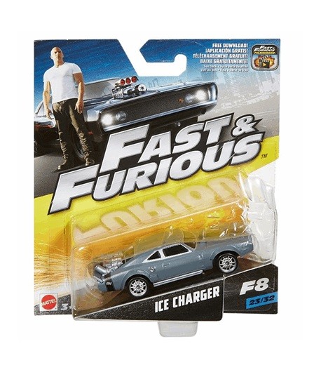 Mattel Hot Wheels Szybcy i Wściekli Ice Charger FCF35 FCF58