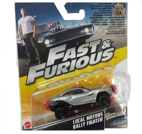 Mattel Hot Wheels Szybcy i Wściekli Rally Fighter FCF35 FCF43