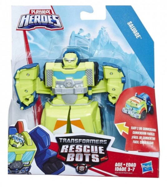 Hasbro Transformers Playskool Heroes Rescue Bots Salvage  A7024 E0150