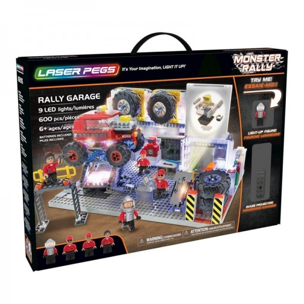 Laser Pegs Klocki Rally Garage 18205