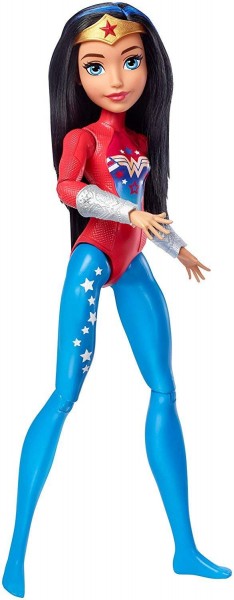 Mattel DC Super Hero Girls Lalka Gimnastyczka Wonder Woman FJG62 FJG63