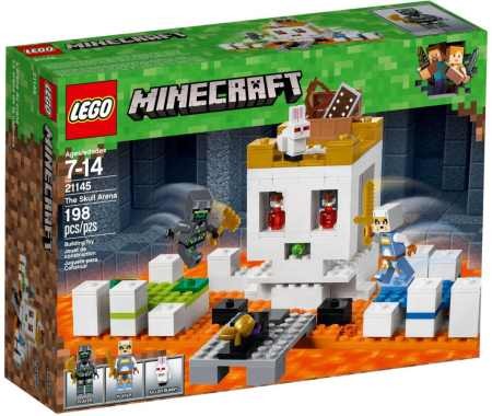 Lego Klocki Minecraft Czaszkowa arena 21145