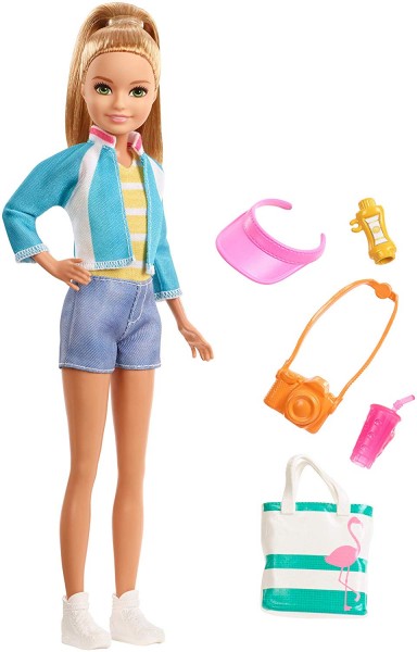 Mattel Barbie Dreamhouse Adventures Stacie w Podróży FWV16