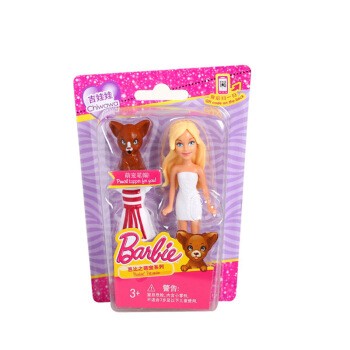 Mattel Barbie Minilaleczka z Ubrankiem i Pupilem DVT52 DVT61