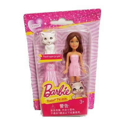 Mattel Barbie Minilaleczka z Ubrankiem i Pupilem DVT52 DVT63