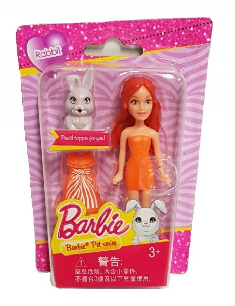 Mattel Barbie Minilaleczka z Ubrankiem i Pupilem DVT52 DVT64