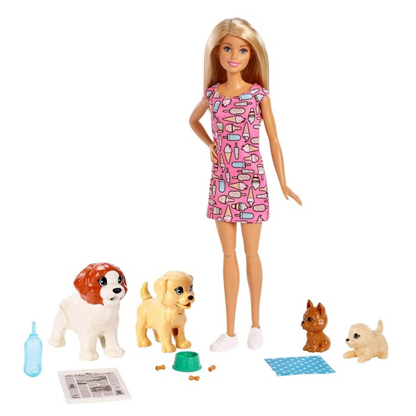 Mattel Barbie Opiekunka Piesków FXH07 FXH08