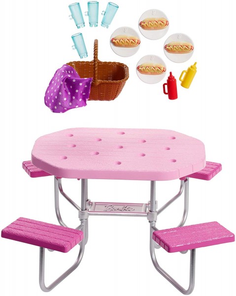 Mattel Barbie Zestaw Piknikowy FXG37 FXG40