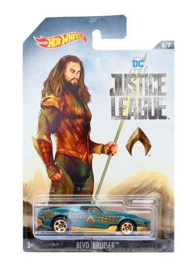 Mattel Hot Wheels Justice League Blvd. Bruiser DWD02 DWD04