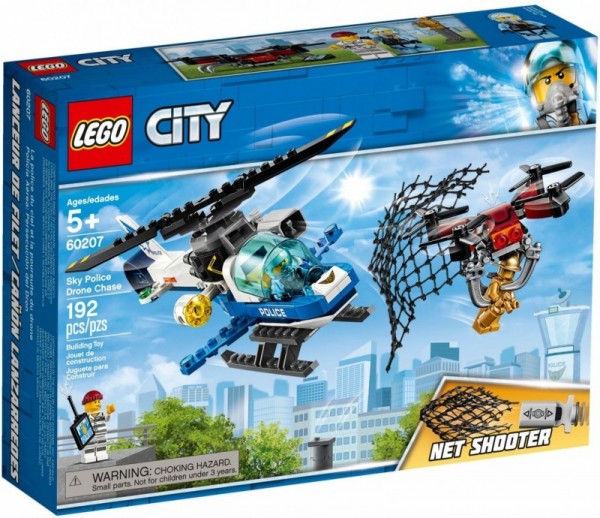 Lego Klocki City Pościg policyjnym dronem 60207