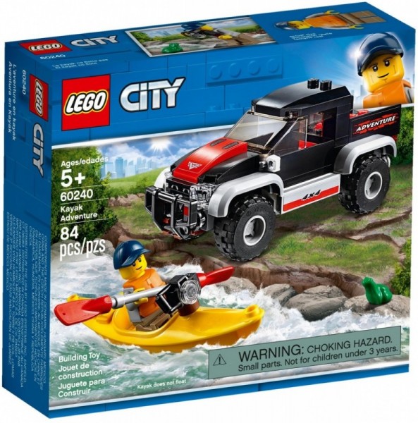Lego Klocki City Przygoda w kajaku 60240