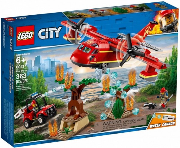 Lego Klocki City Samolot strażacki 60217