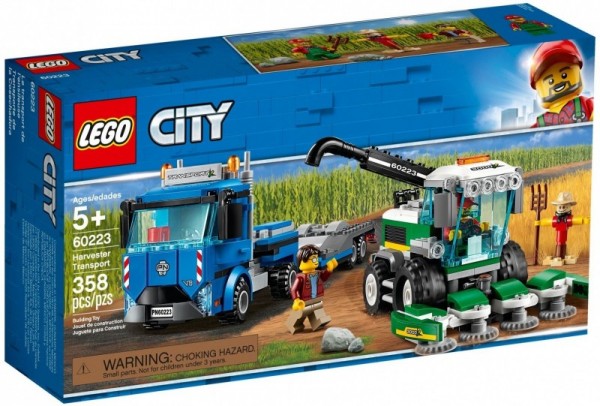 Lego Klocki City Transporter kombajnu 60223