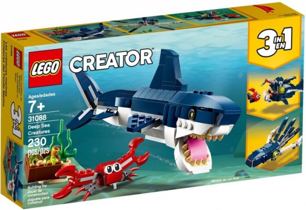 Lego Klocki Creator Morskie stworzenia 31088