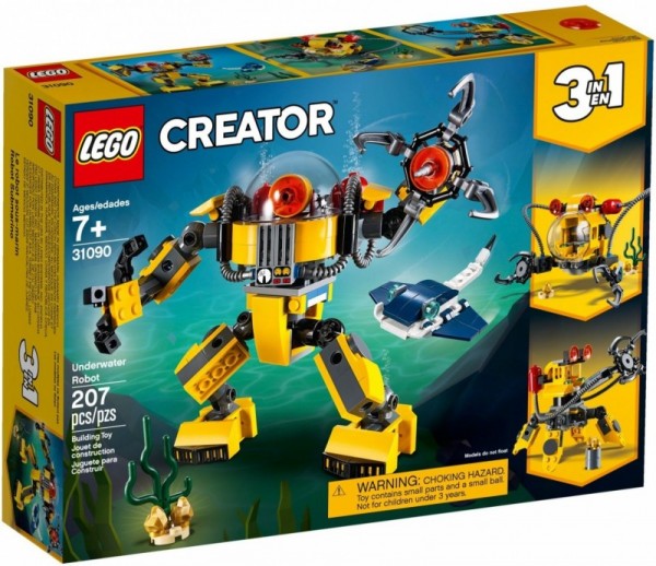 Lego Klocki Creator Podwodny robot 31090