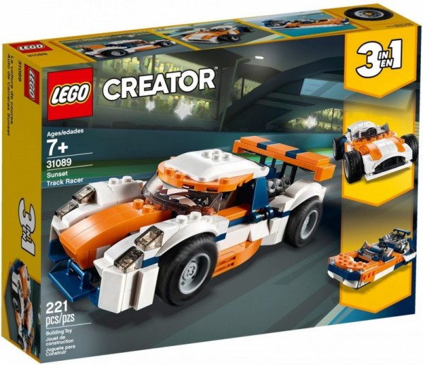 Lego Klocki Creator Słoneczna wyścigówka 31089
