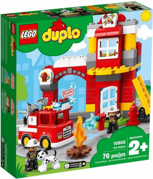 Lego Klocki Duplo Remiza strażacka 10903
