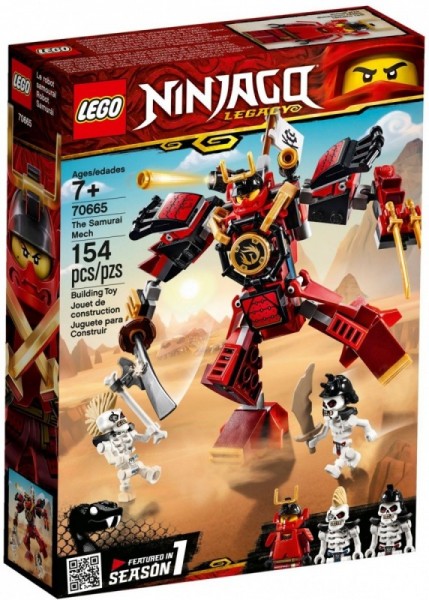 Lego Klocki Ninjago Mech-samuraj 70665